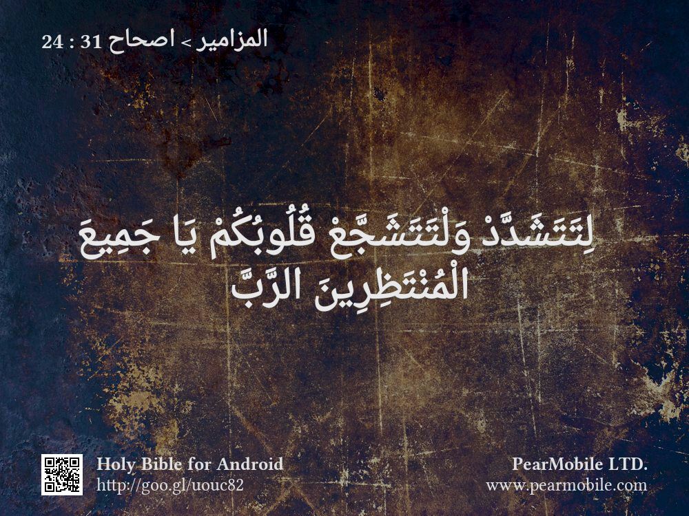 المزامير, اصحاح 31:24