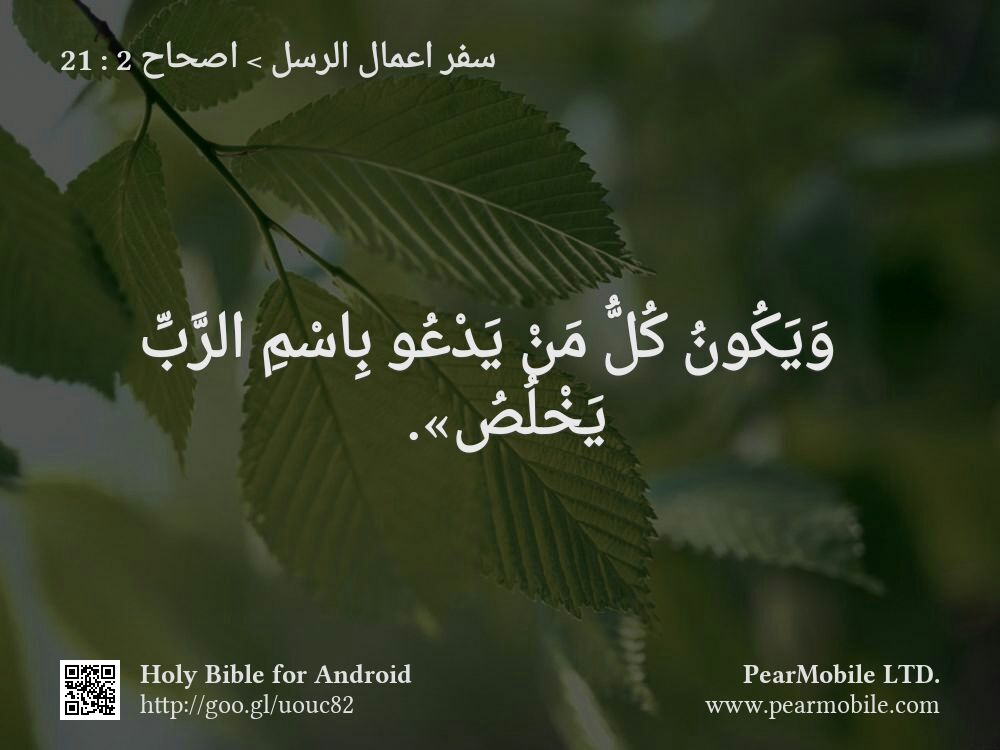 سفر اعمال الرسل, اصحاح 2:21