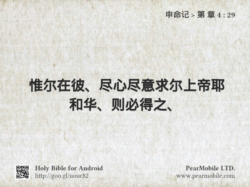 申命记, 第 章 4:29