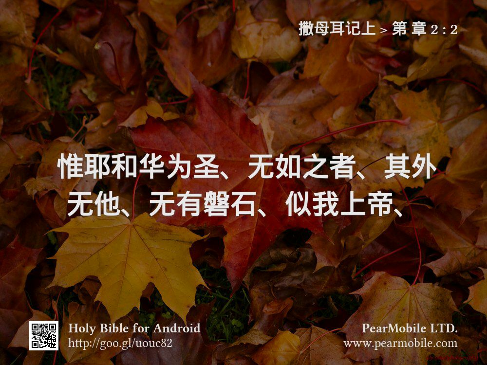 撒母耳记上, 第 章 2:2