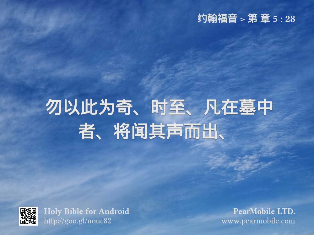 约翰福音, 第 章 5:28