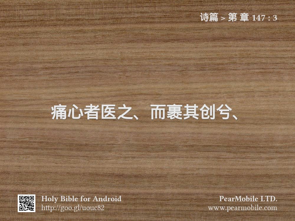诗篇, 第 章 147:3